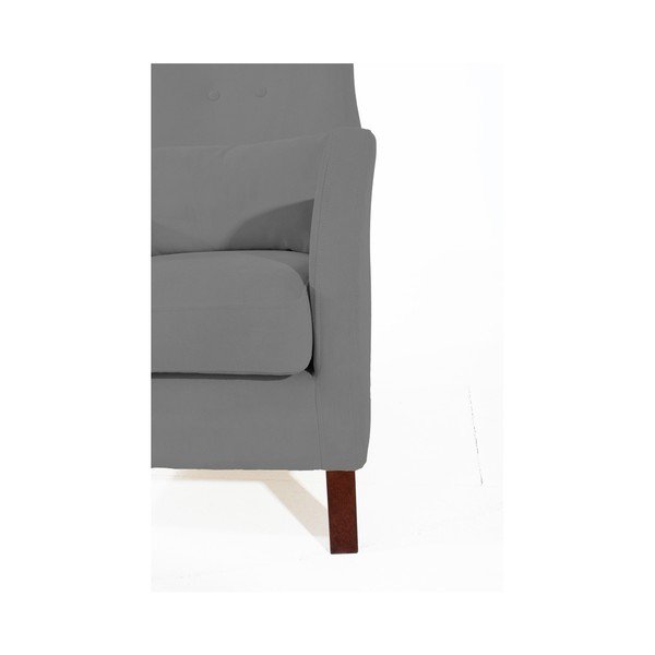 Sivé kreslo Max Winzer Gina-image-1
