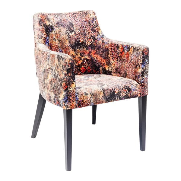 Farebná stolička s opierkami na ruky Kare Design Safari