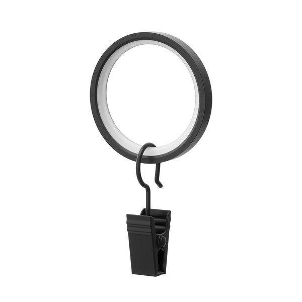 Krúžky na záclony so žabkou v súprave 7 ks Cappa - Umbra-image-2