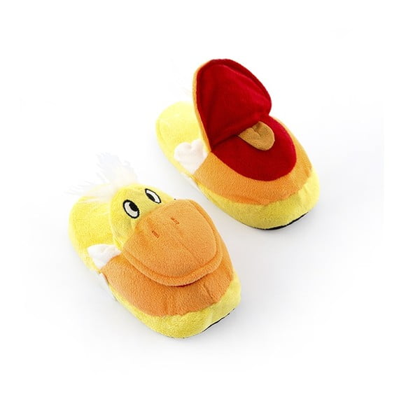 Detské papuče InnovaGoods Fluffy Slippers Duck, veľkosť M