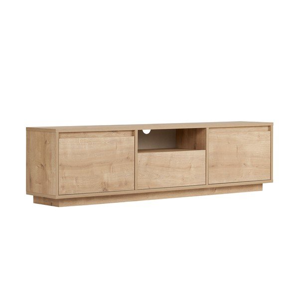 TV stolík v dekore duba v prírodnej farbe 160x42x30 cm Sentinel – Kalune Design