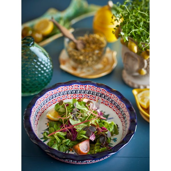 Servírovací tanier z kameniny ø 26,5 cm Florist – Bloomingville-image-2