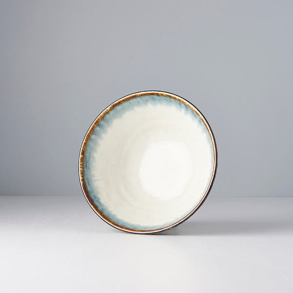 Biela keramická miska na udon MIJ Aurora, ø 20 cm-image-1