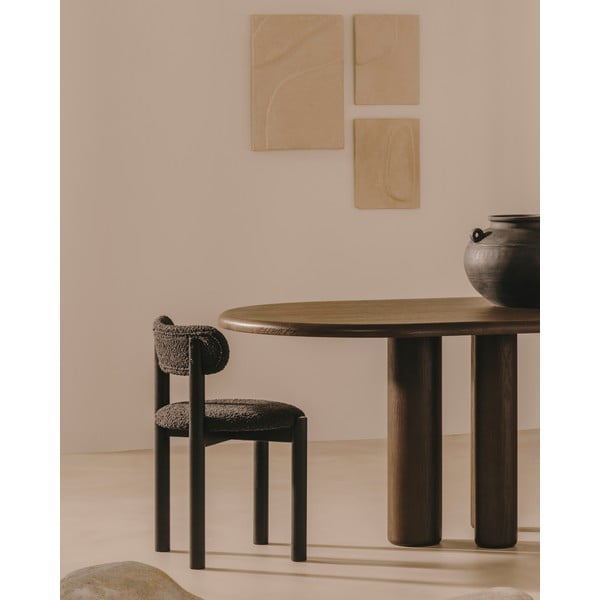 Čierne jedálenské stoličky v súprave 2 ks Nebai – Kave Home-image-1