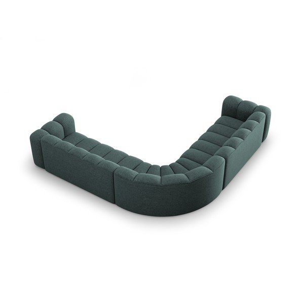 Tyrkysová ženilková modulárna rohová pohovka Lupine – Micadoni-image-3