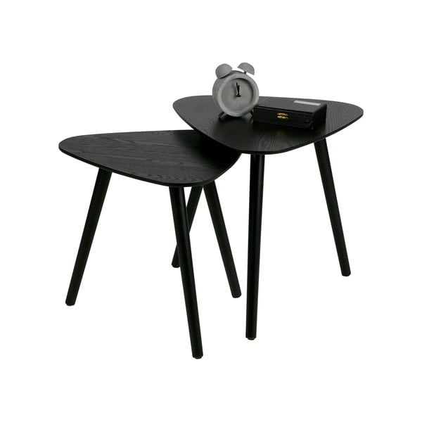 Súprava 2 odkladacích stolíkov WOOOD Nila-image-2