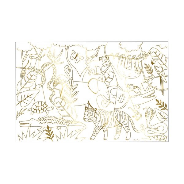 Omaľovánky Jungle – Meri Meri-image-2