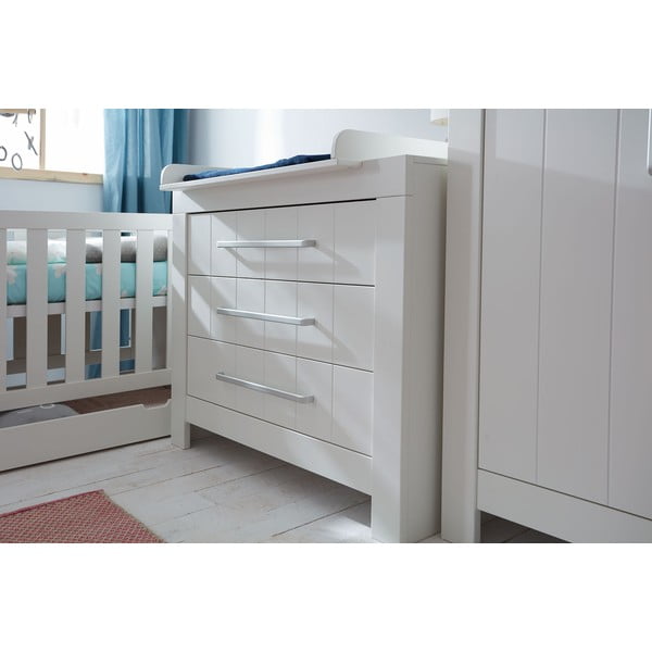 Sivý prebaľovací pult Calmo – Pinio-image-3