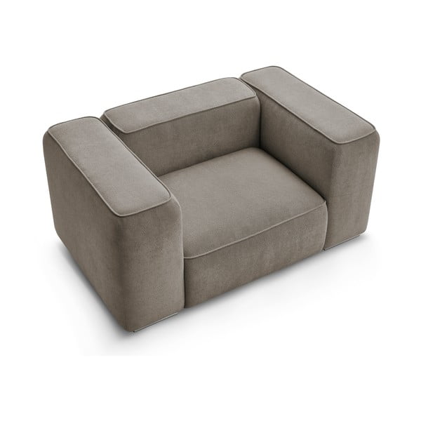 Sivobéžové kreslo Zephyr – Bobochic Paris-image-4