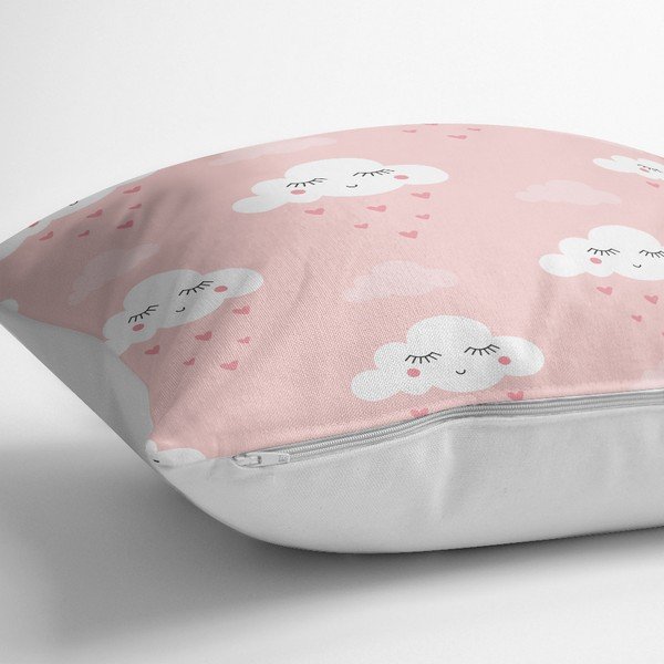 Obliečka na vankúš s prímesou bavlny Minimalist Cushion Covers Modern Cloud Modern, 45 × 45 cm-image-2