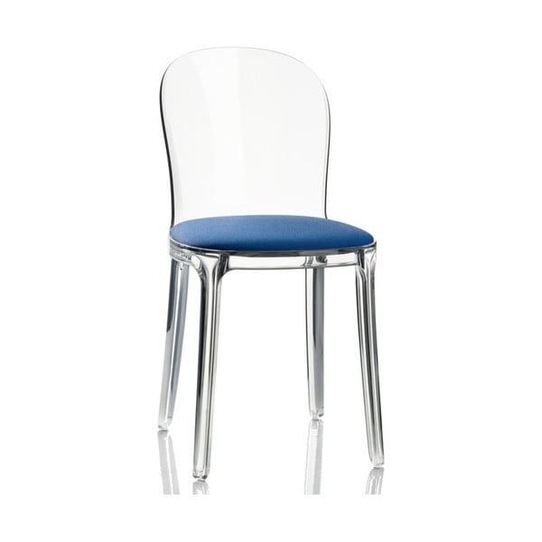 Modrá jedálenská stolička Magis Vanity