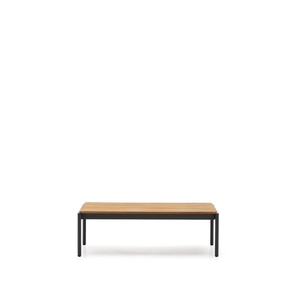 Záhradný konferenčný stolík z teakového dreva 63x149 cm Sorells – Kave Home-image-4