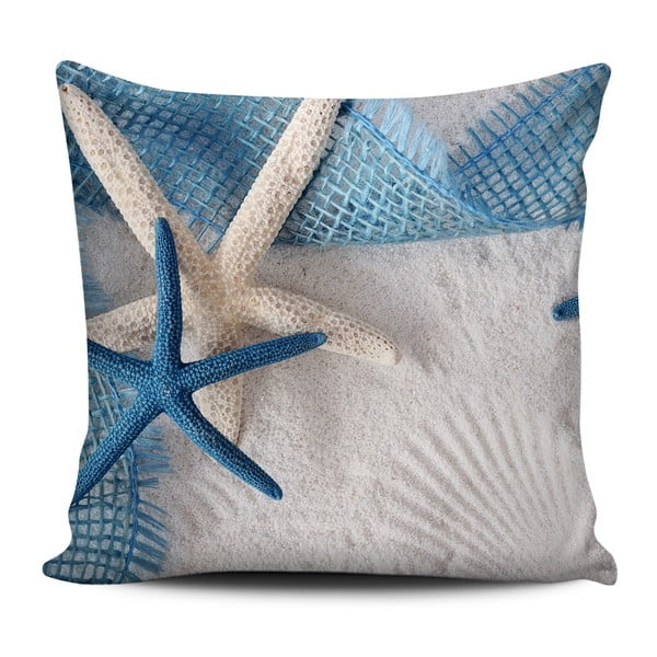 Vankúš Home de Bleu Tropical Starfishs, 43 x 43 cm
