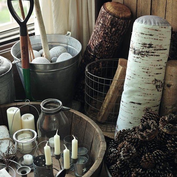 Vankúš Merowings Forest Log, 55 cm-image-1