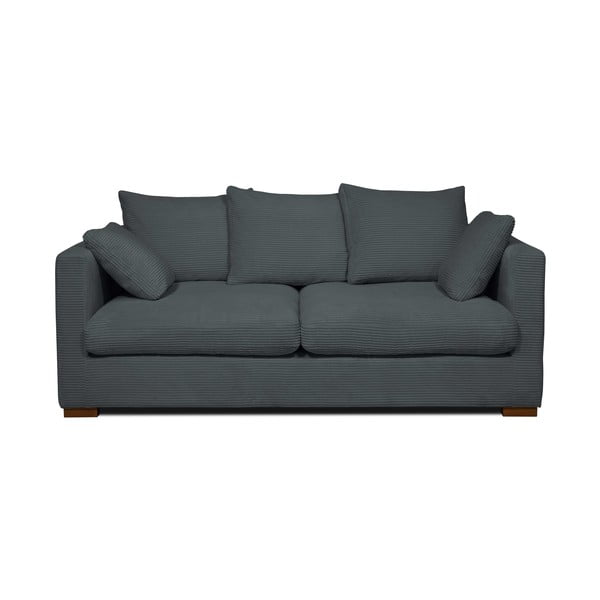 Sivá menčestrová pohovka 175 cm Comfy – Scandic