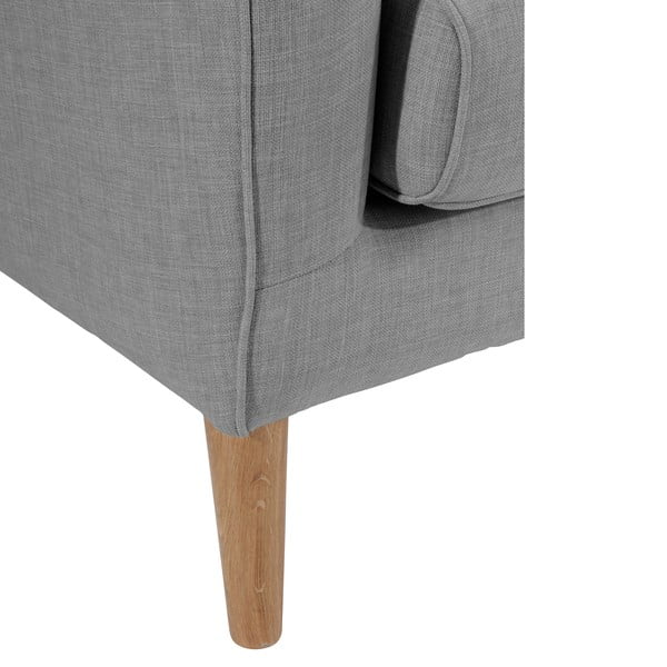 Sivé kreslo ušiak Max Winzer Miriam Linen-image-3