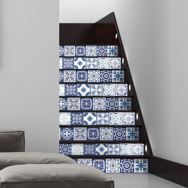 Sada 2 samolepiek na schody Ambiance Fedora, 105 × 15 cm-image-1