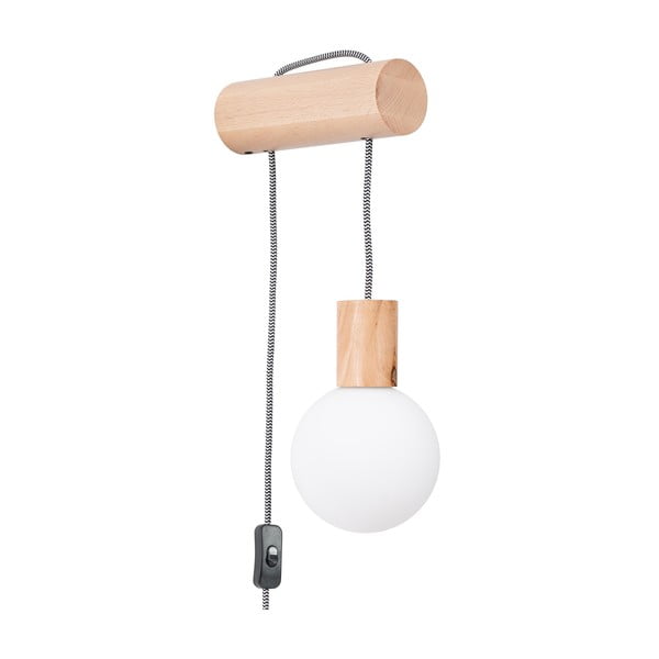 Nástenné svietidlo v prírodnej farbe Arcadia – Sollux