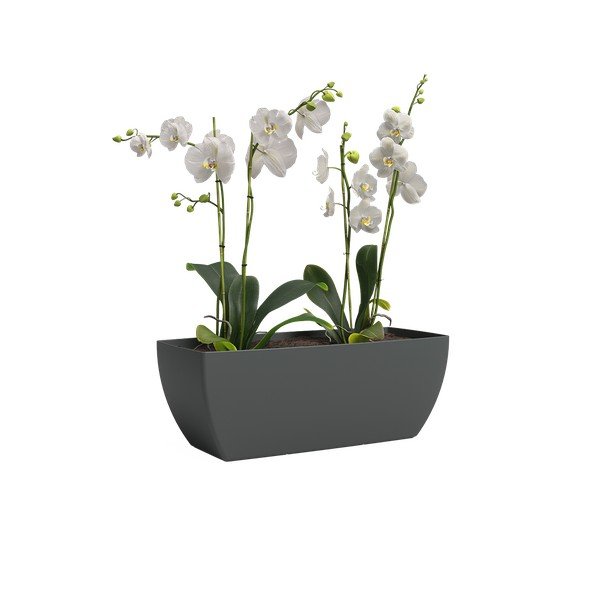 Kvetináč z recyklovaného plastu 40 cm Siena – Artevasi