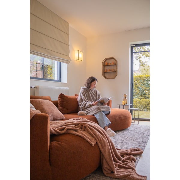 Dekoračný vankúš z mikroplyšu 45x45 cm Cocoon – Tiseco Home Studio-image-1