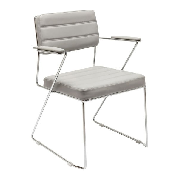 Sivá stolička Kare Design Dottore Grey