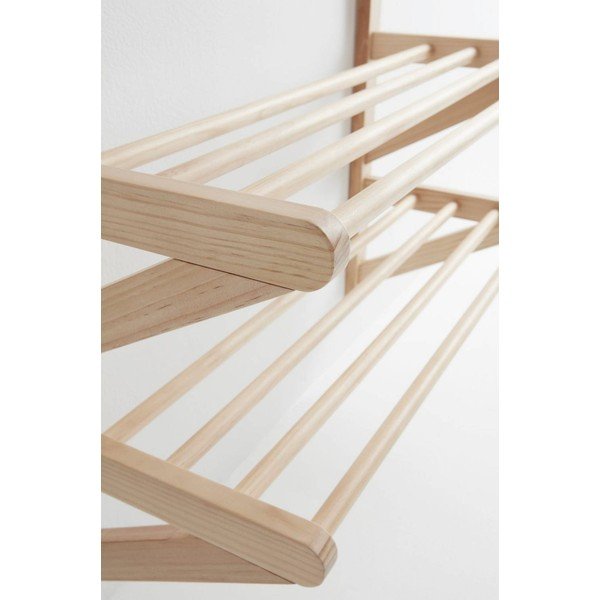 Predsieňová zostava z borovicového dreva v svetlo prírodnej farbe 75x190x32 cm Cole – Jotex-image-4