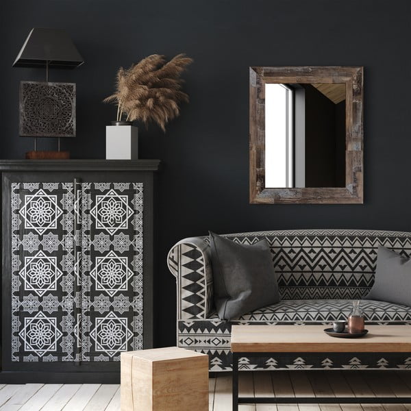 Nástenné zrkadlo Styler Lustro Jyvaskyla Duro, 60 × 86 cm-image-1