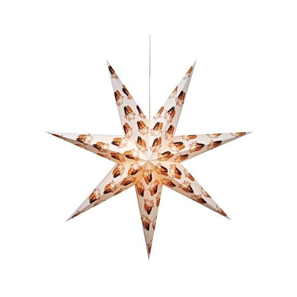 Závesná svietiaca hviezda Minna, Ø75 cm