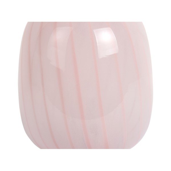 Svetloružová stolová lampa so skleneným tienidlom (výška 20 cm) Summer Globe – Leitmotiv-image-3