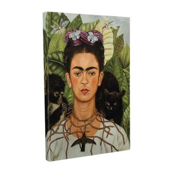 Nástenná reprodukcia na plátne Frida Kahlo, 30 × 40 cm-image-2