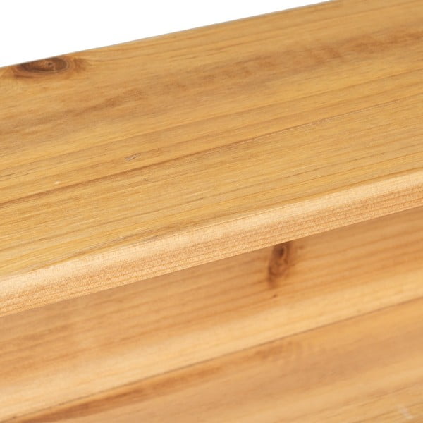 Police na obrázky z topoľového dreva v prírodnej farbe 60 cm Aspen – Casa Selección-image-4