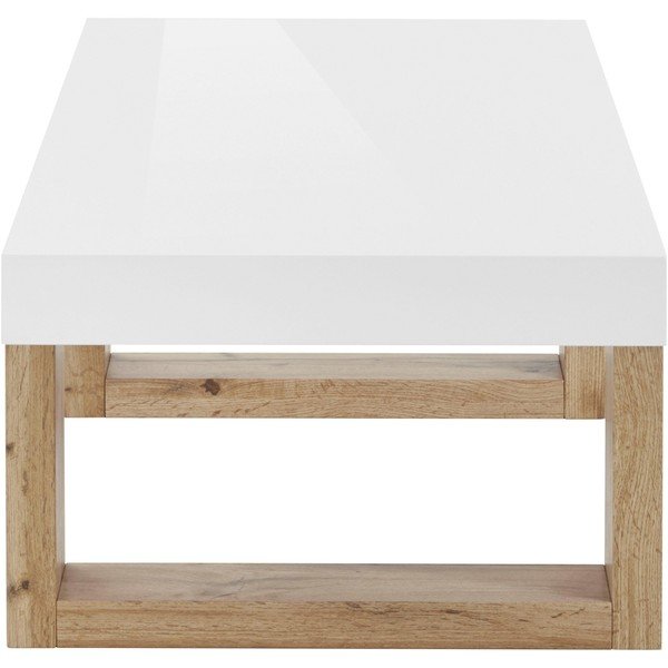 Biely konferenčný stolík 60x120 cm Solid – Støraa-image-2