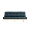 Variabilná pohovka Karup Design Lean Raw Petrol Blue