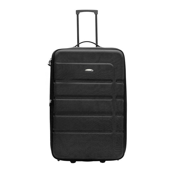Čierny cestovný kufor Packenger Easy Traveller