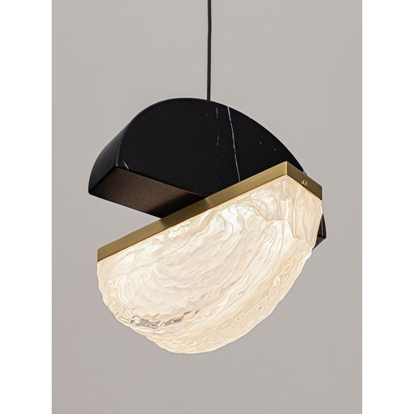 Čierne kovové LED závesné svietidlo so stmievačom ø 16 cm Dorin – Nova Luce-image-2