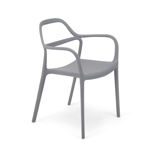 Súprava 2 sivých jedálenských stoličiek Bonami Selection Dali Chaur