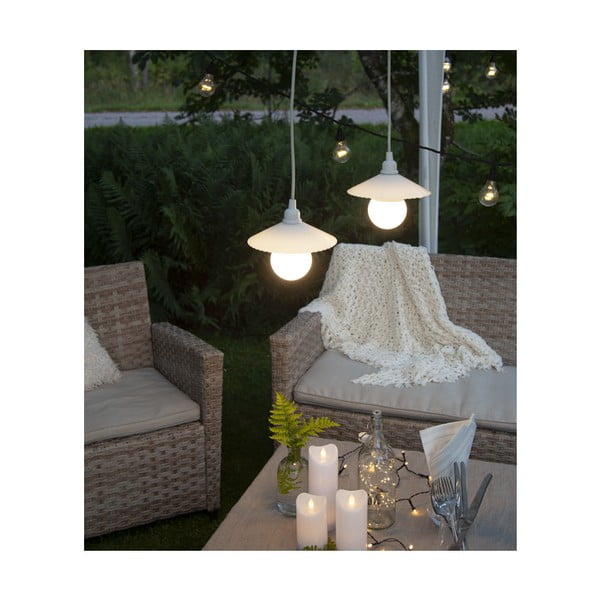 Súprava 5 bielych tienidiel pre svietidlo Star Trading Accessory Connecta, ø 20,5 cm-image-2