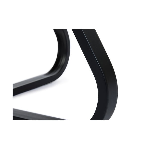 Okrúhly konferenčný stolík s doskou v dubovom dekore v prírodnej farbe ø 80 cm Cesura – Unique Furniture-image-3