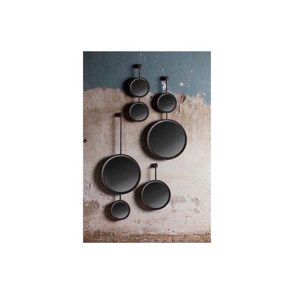 Dvojité okrúhle nástenné zrkadlo BePureHome Chain, dĺžka 58 cm-image-4