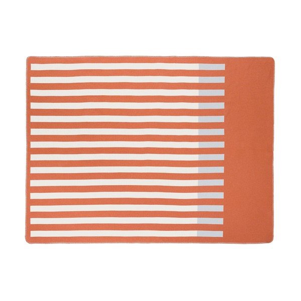 Oranžová deka 160x200 cm Onu – noo.ma