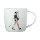 Biely porcelánový hrnček 400 ml Walking The Dog – Maxwell & Williams