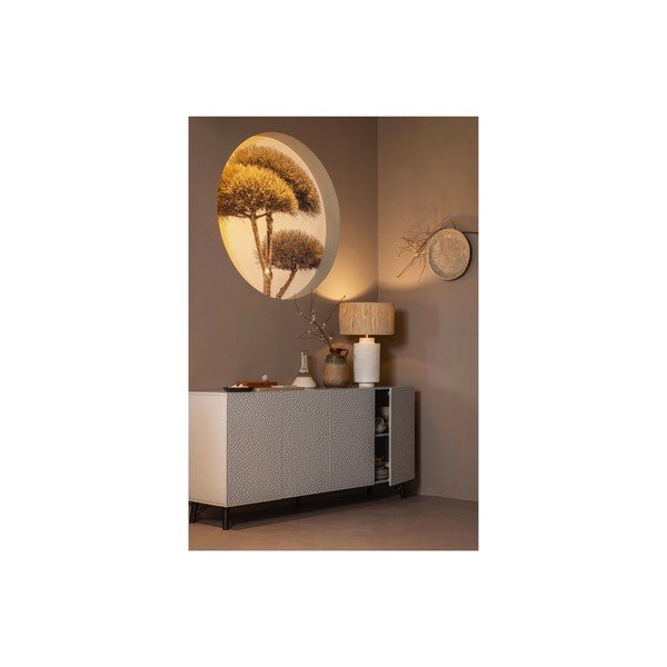 Stolová lampa v krémovo-prírodnej farbe (výška 63 cm) Pointed – BePureHome-image-1