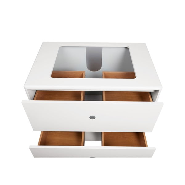 Biela závesná skrinka s umývadlom bez batérie 80x62 cm Color Bath – Tom Tailor-image-3