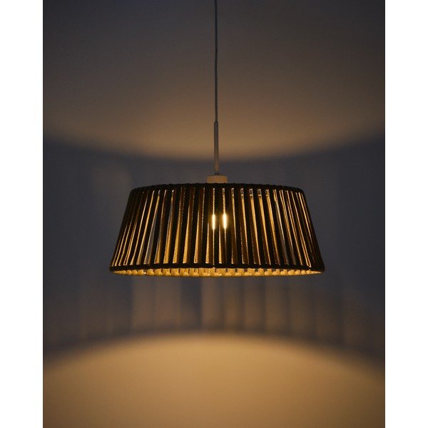 Béžové kovové tienidlo ø 46 cm Aldet – Kave Home-image-2