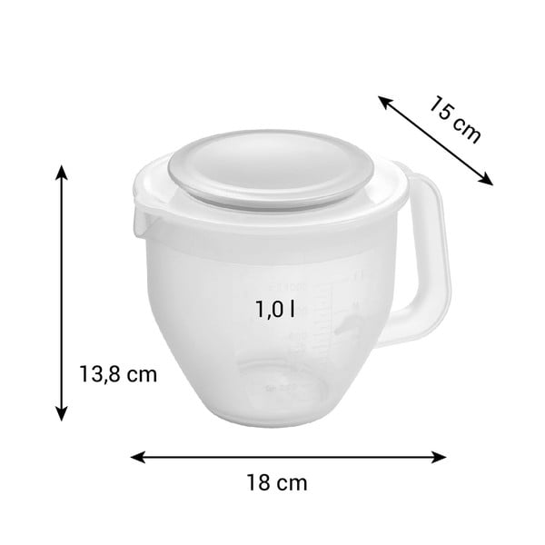 Žltá nádoba na mixovanie ø 15 cm Delícia – Tescoma-image-4