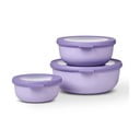 Potravinové škatuľky v súprave 3 ks Vivid lilac – Mepal