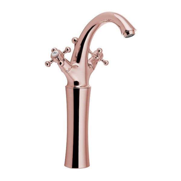 Ružová stojančeková umývadlová batéria Antea – Sapho