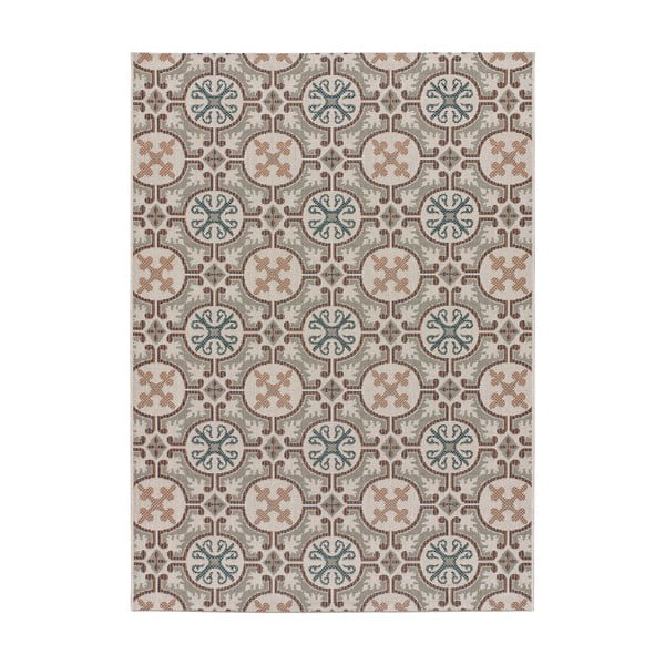 Béžový vonkajší koberec Universal Lucah, 115 x 115 cm