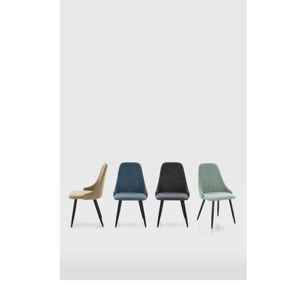 Svetlozelené jedálenské stoličky v súprave 4 ks Mani – Marckeric-image-1