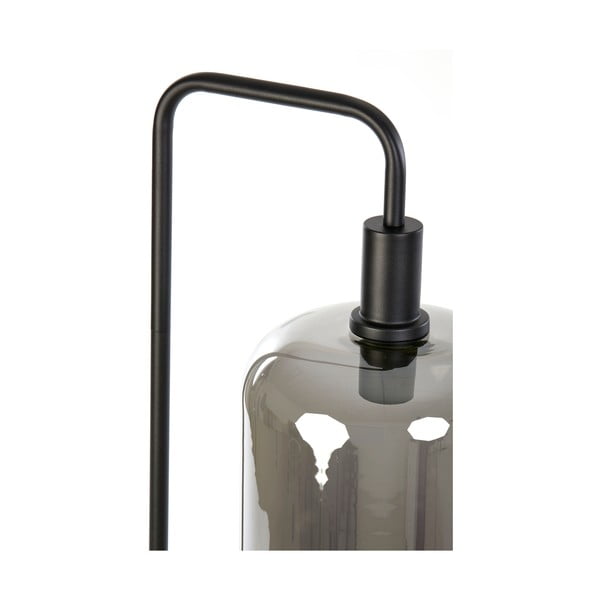 Čierna stojacia lampa (výška 155 cm) Lekar - Light & Living-image-3